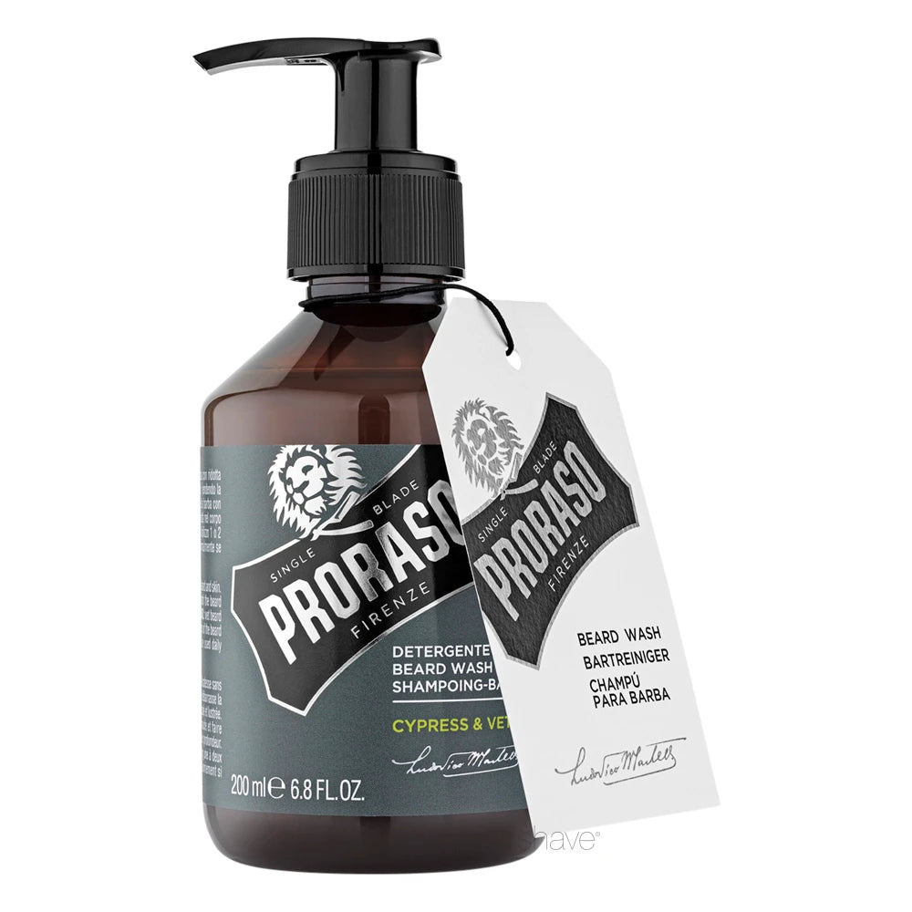 Proraso Skægshampoo Cypress Vetiver 200 Ml