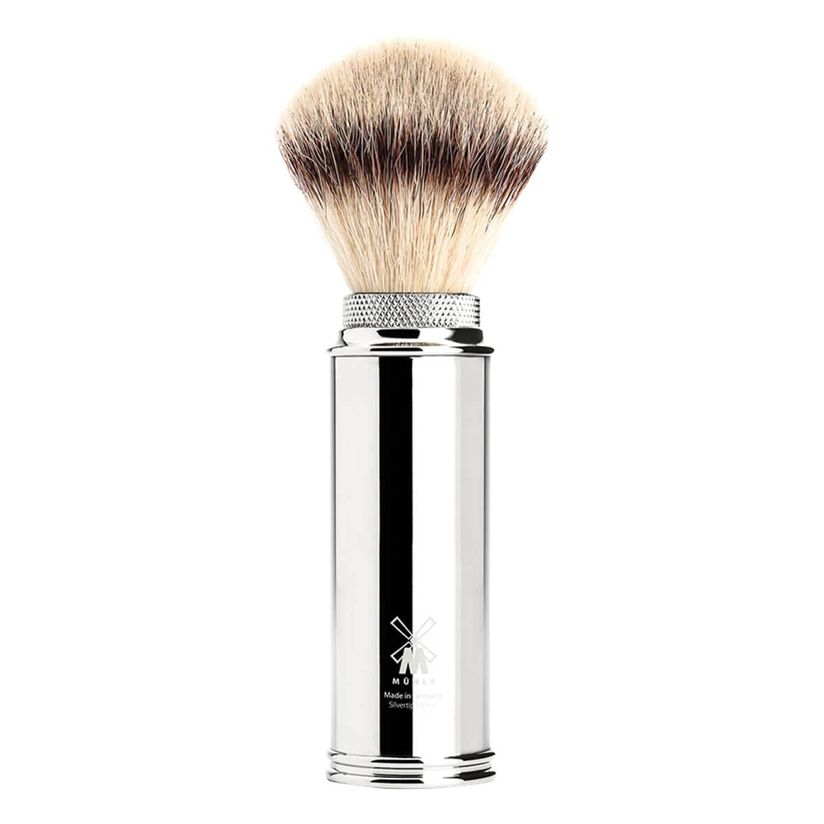 M? Hle Shaving Rejsebørste Silvertip Fibre? 21 Mm Blankt