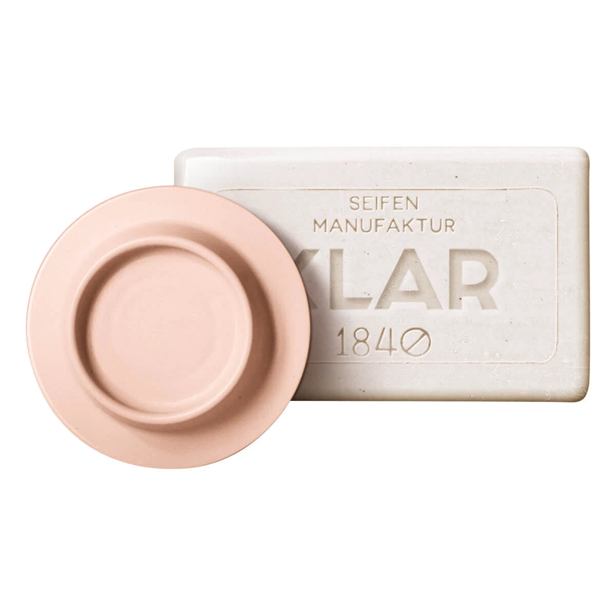Klar Seifen Magnetisk Holder Til Sæbe Peach