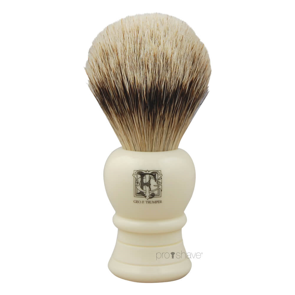 Geo F  Trumper Barberkost  Super Badger  Medium  Sb Range  Ivory