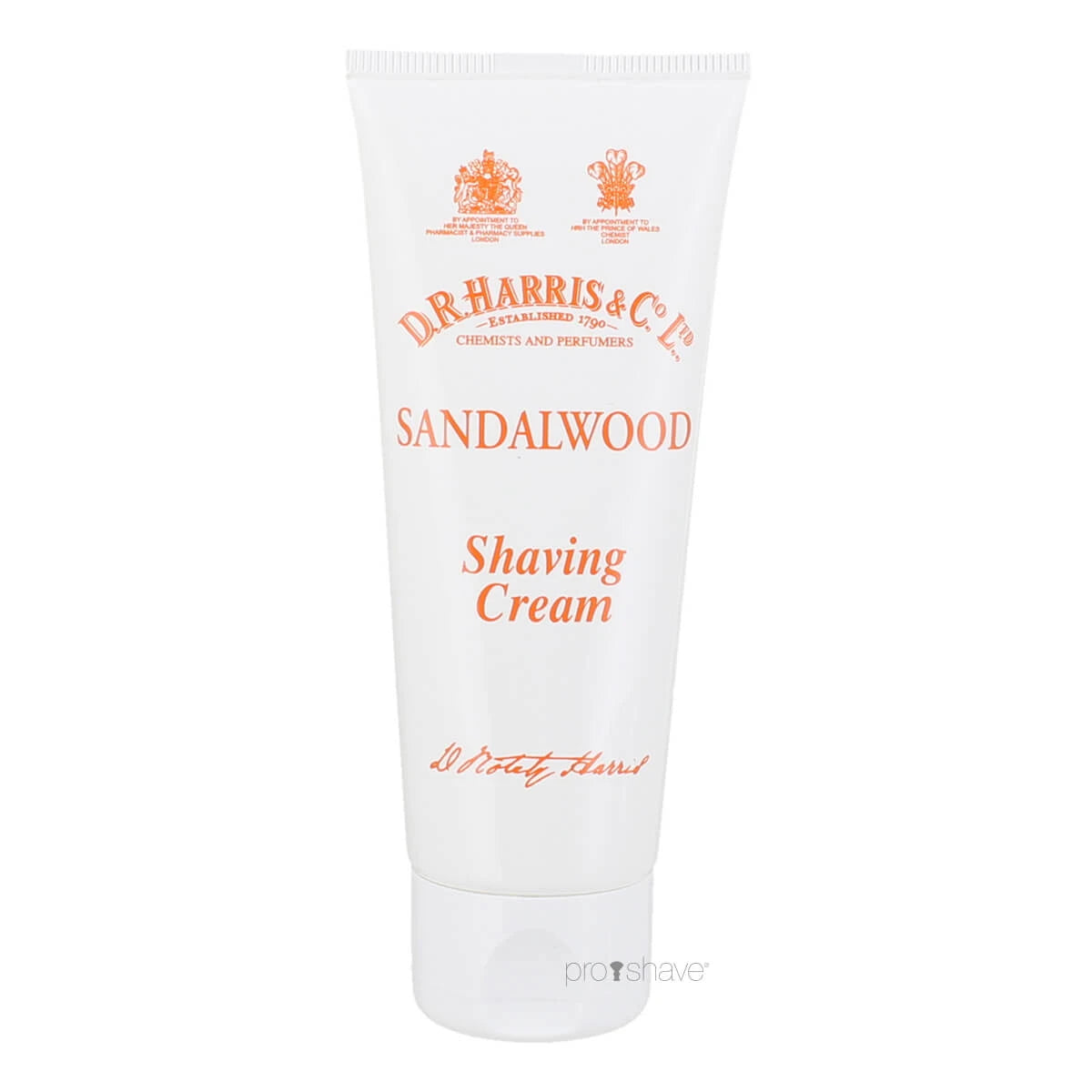 D R Harris Co Ltd Sandeltræ Barbercreme På Tube 75 Ml