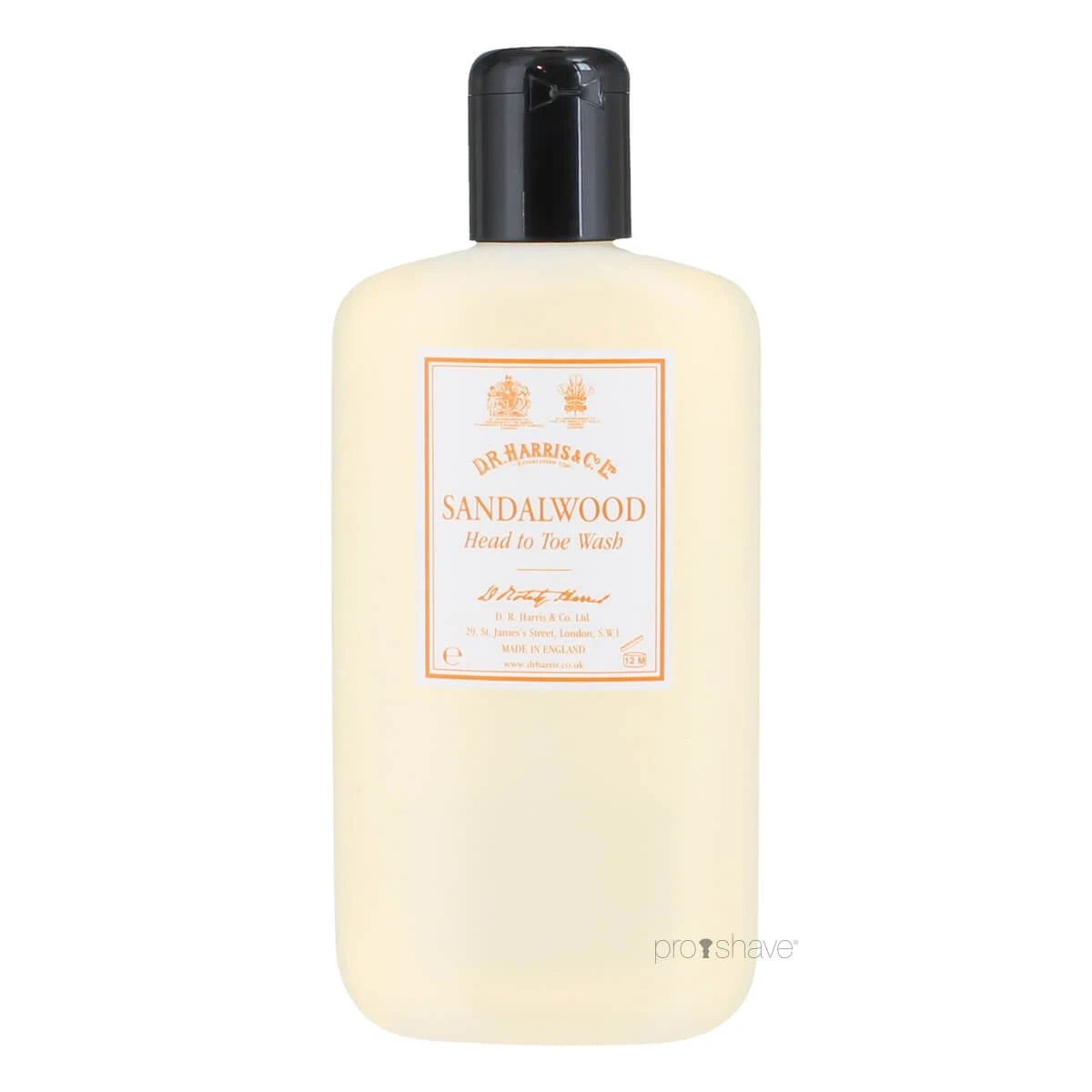D R Harris Co Ltd Sandeltræ Head To Toe Wash 250 Ml