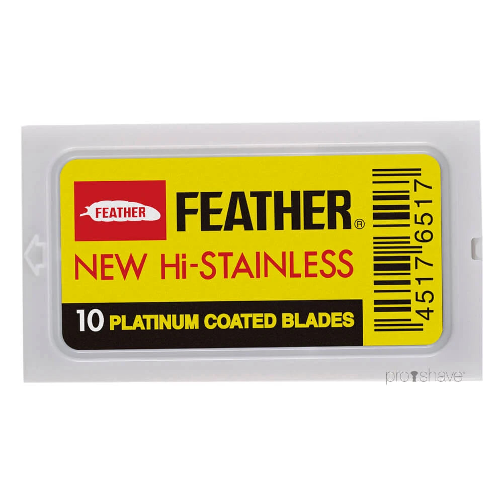 Feather New Hi Stainless De Barberblade  10 Stk
