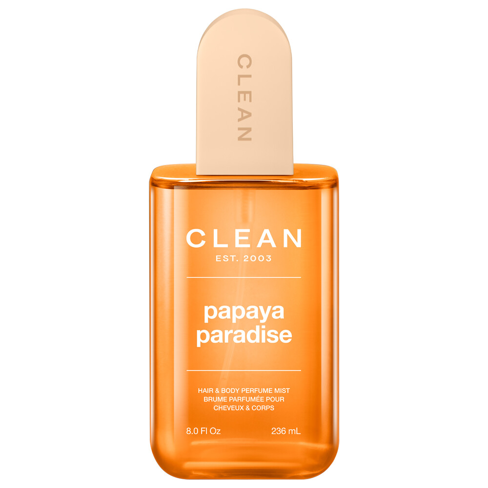 Clean Papaya Paradise Hair   Body Perfume Mist 236 Ml