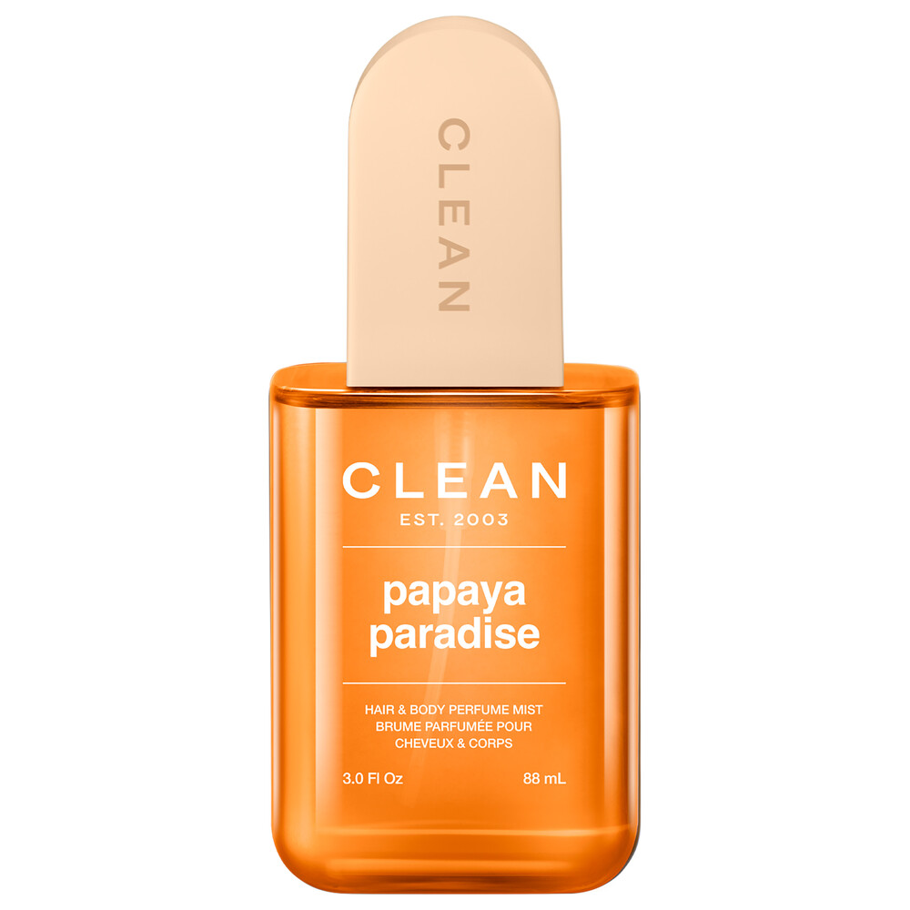 Clean Papaya Paradise Hair   Body Perfume Mist 88 Ml