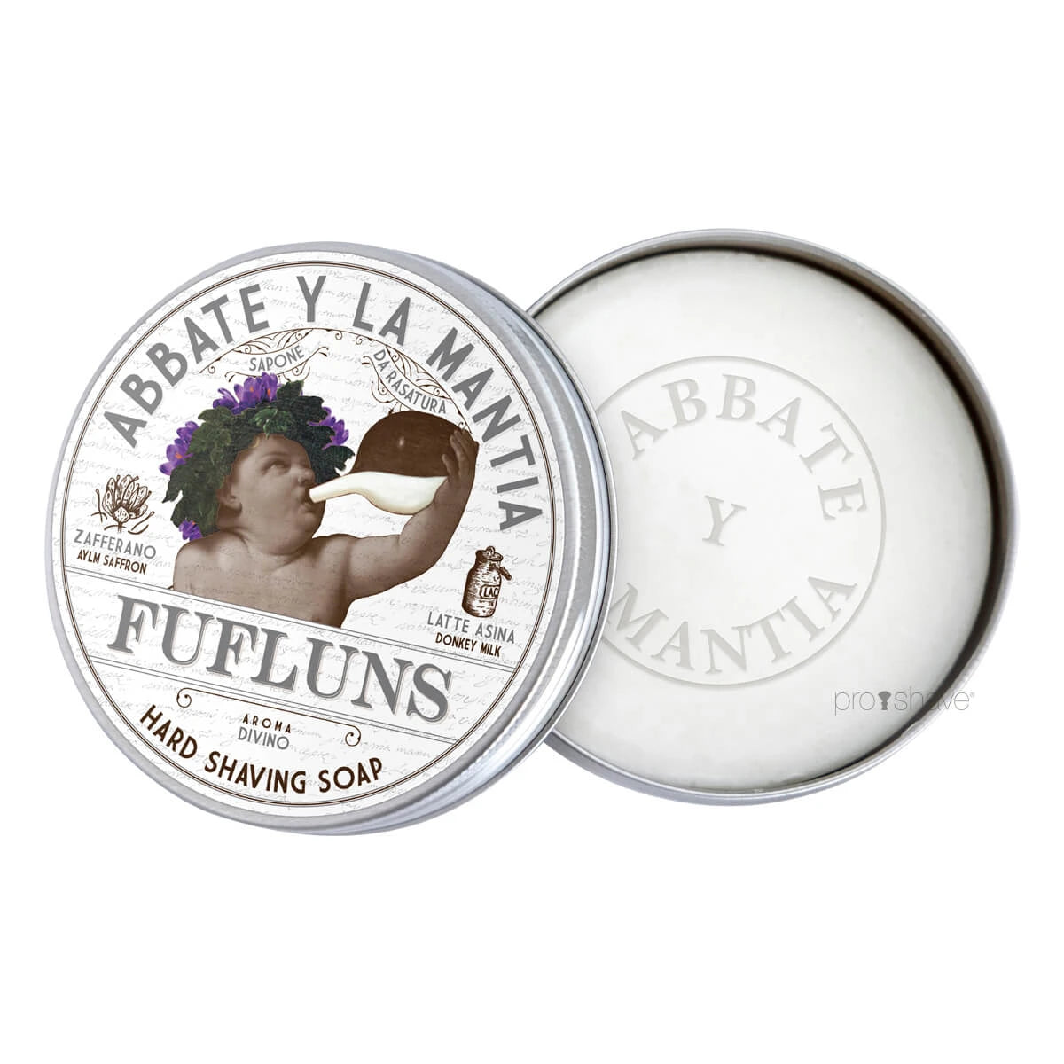 Abbate Y La Mantia Barbersæbe Fufluns 80 Gr