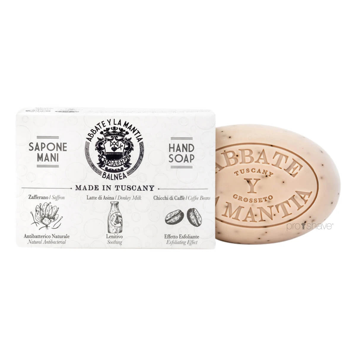 Abbate Y La Mantia Håndsæbe Milk 175 Gr