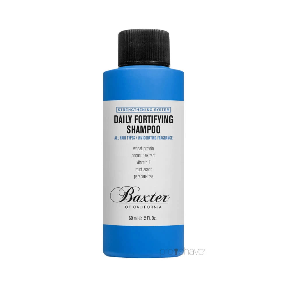 Baxter Of California Daily Fortifying Shampoo  Rejsestørrelse  60 Ml