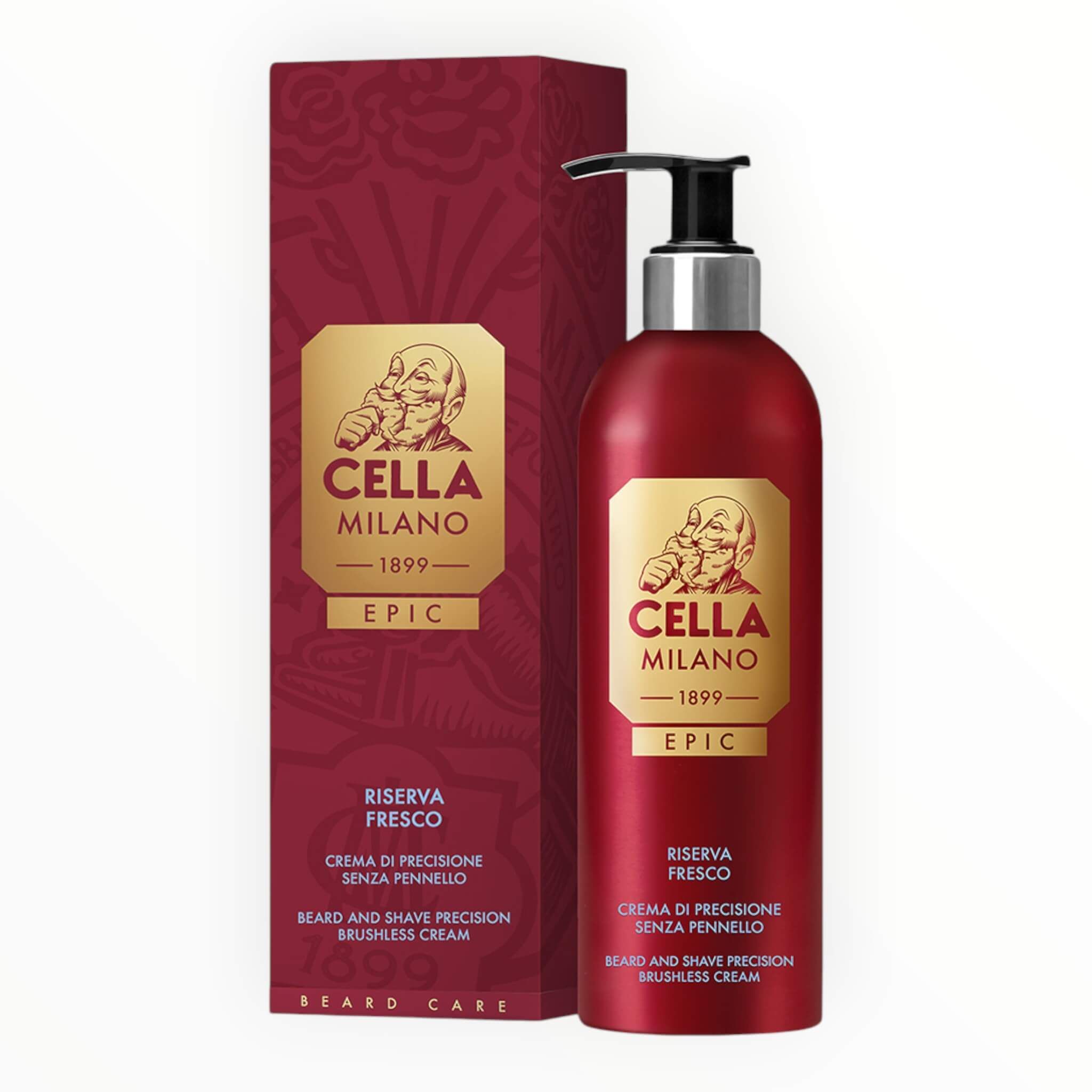 Cella Milano Epic Barbercreme  Beard Precision Cream  Riserva Fresco  175 Ml