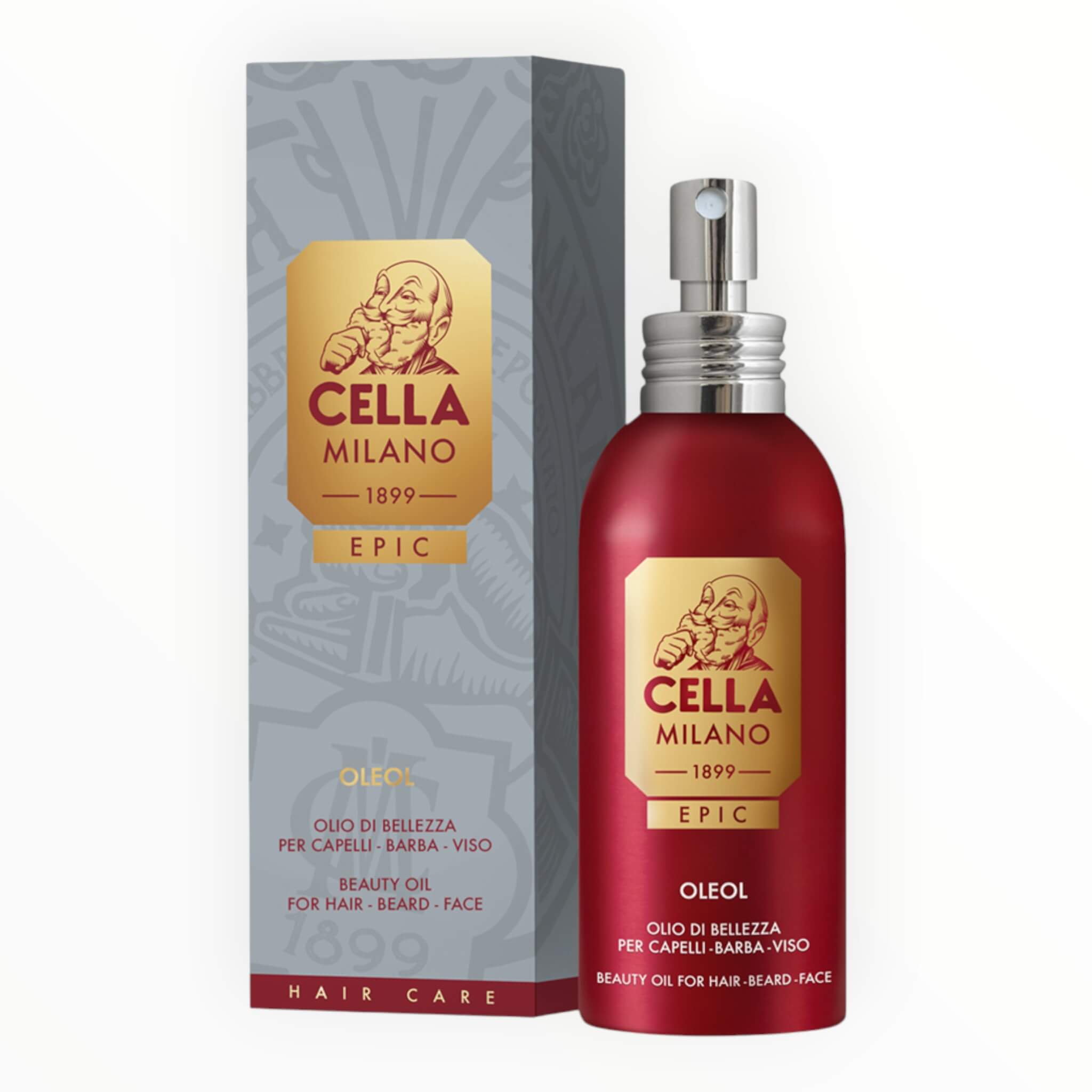 Cella Milano Epic Beauty Oil   Hair  Beard   Face  50 Ml