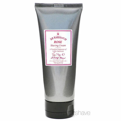 D R Harris Co Ltd Rose Barbercreme På Tube 75 Gr