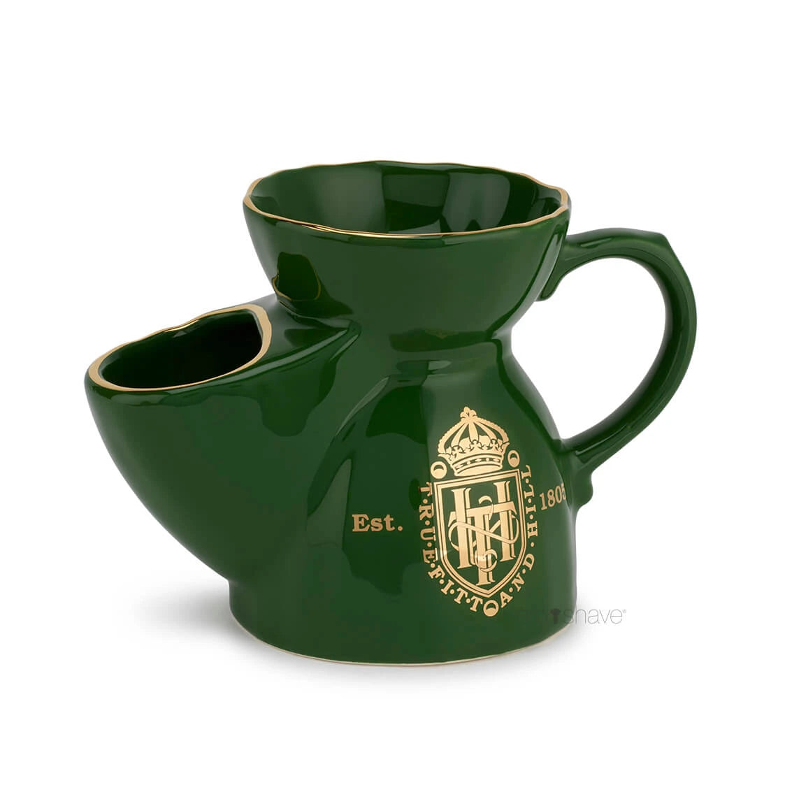 Truefitt Hill Shaving Mug Scuttle Green