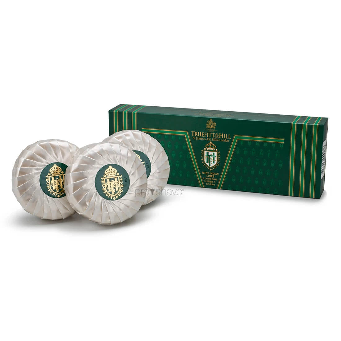 Truefitt Hill Sæbe West Indian Limes Triple Milled 3x150 Gr
