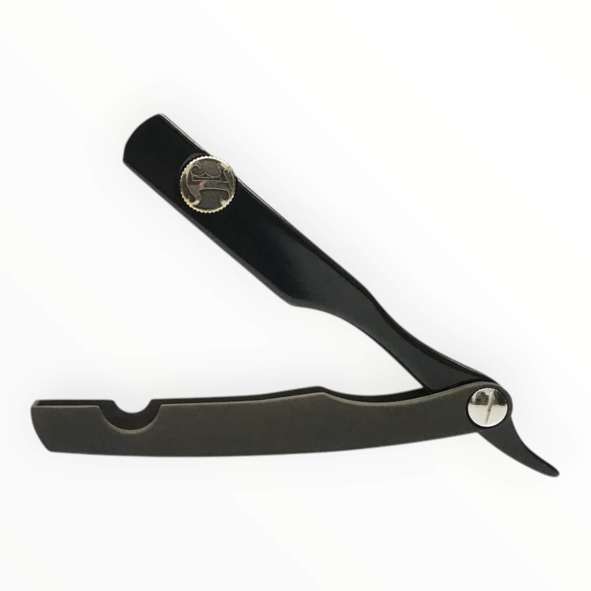 Irving Barber Company Straight Razor  Cerakote Finish  Black
