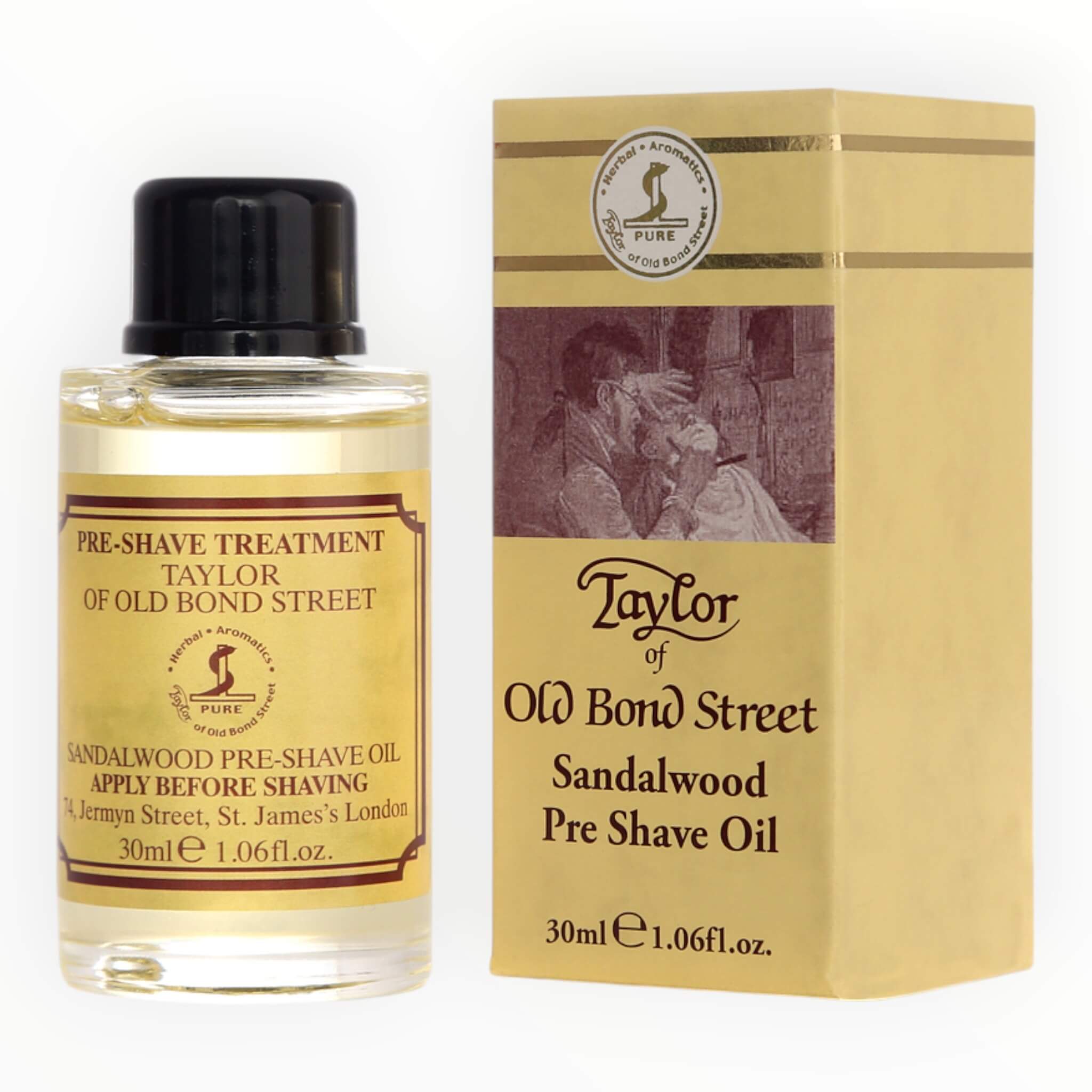 Taylor Of Old Bond Street Preshave Olie Sandeltræ 30 Ml