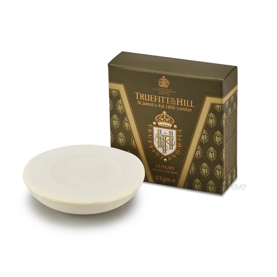 Truefitt Hill Barbersæbe Refill Luxury 57 Gr Til Scuttle