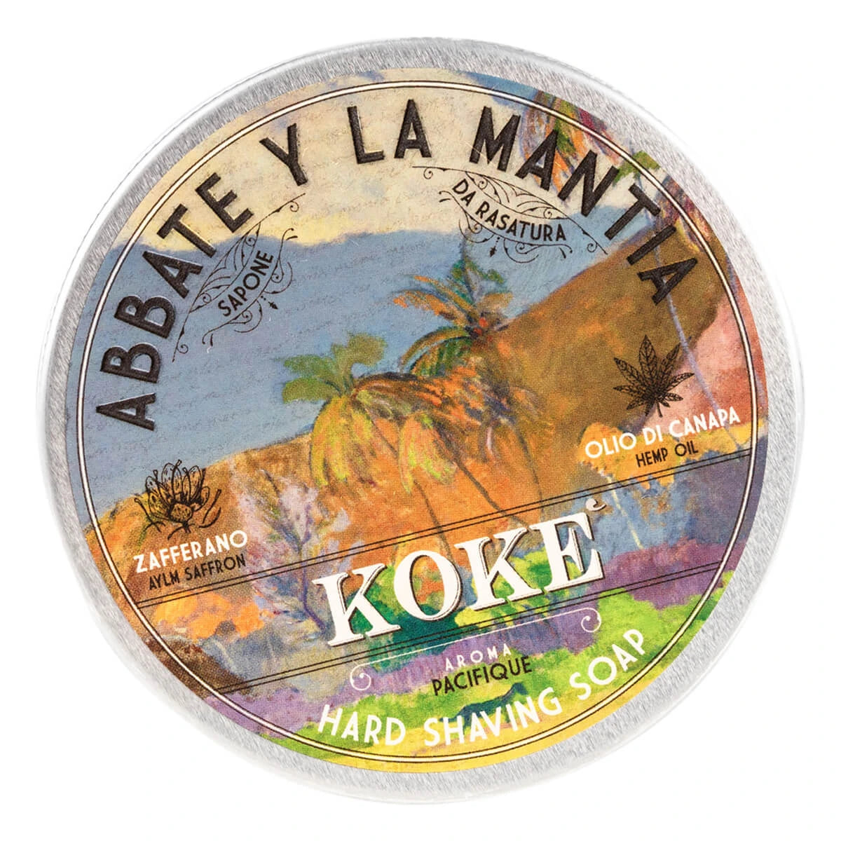 Abbate Y La Mantia Barbersæbe Koke 80 Gr