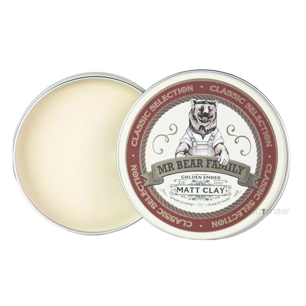 Mr  Bear Pomade   Matt Clay  Golden Ember  100 Gr