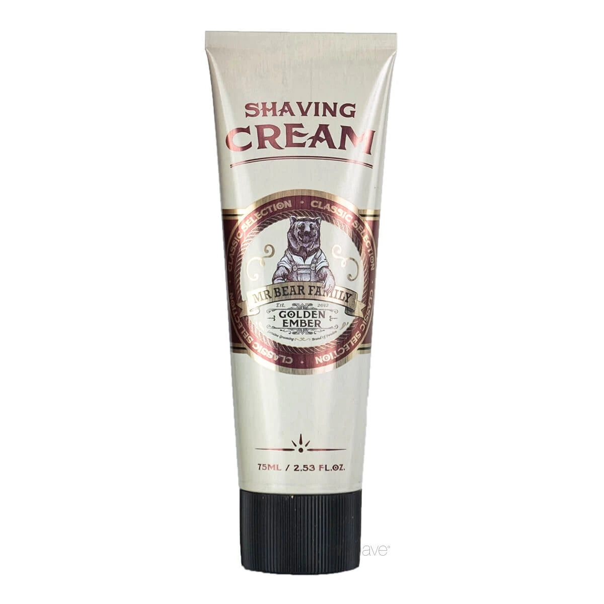 Mr  Bear Shaving Cream  Golden Ember  75 Ml