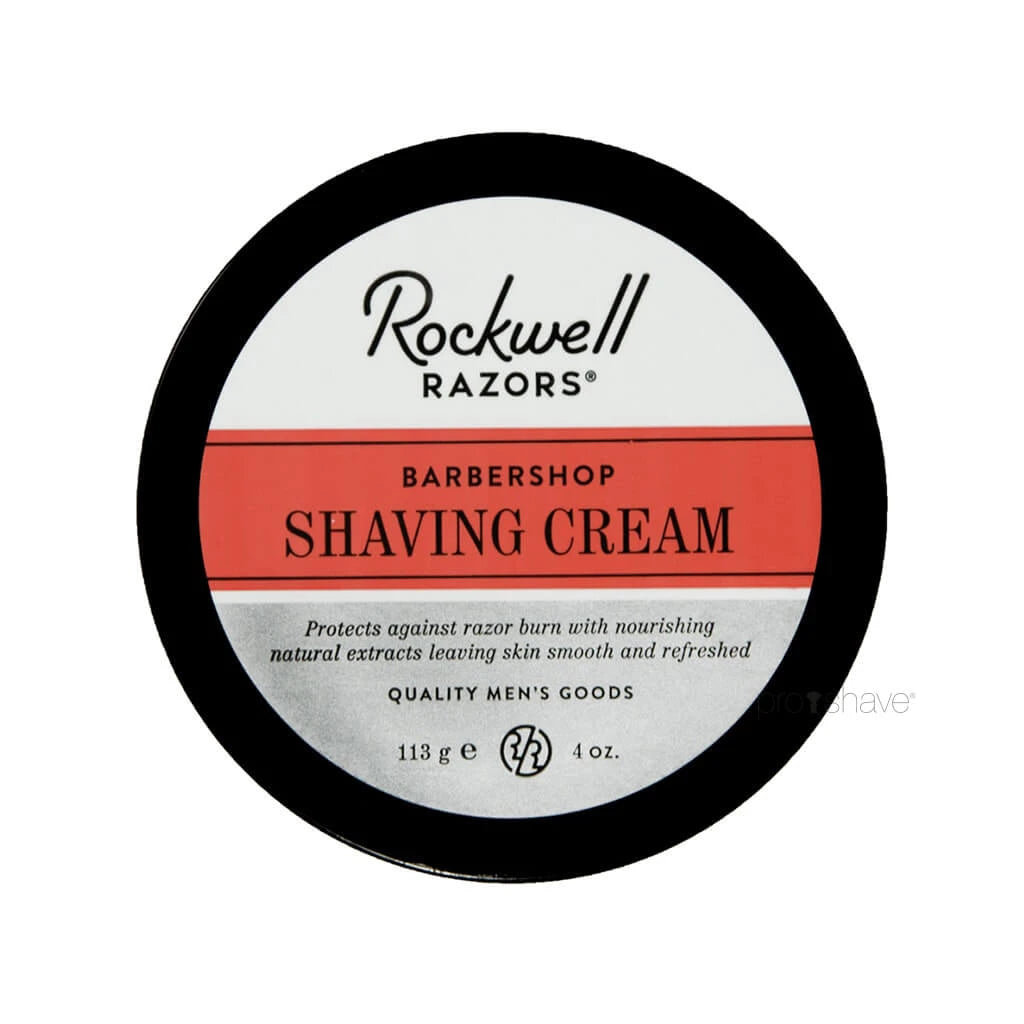Rockwell Razors Barbercreme  Barbershop Scent  113 Gr