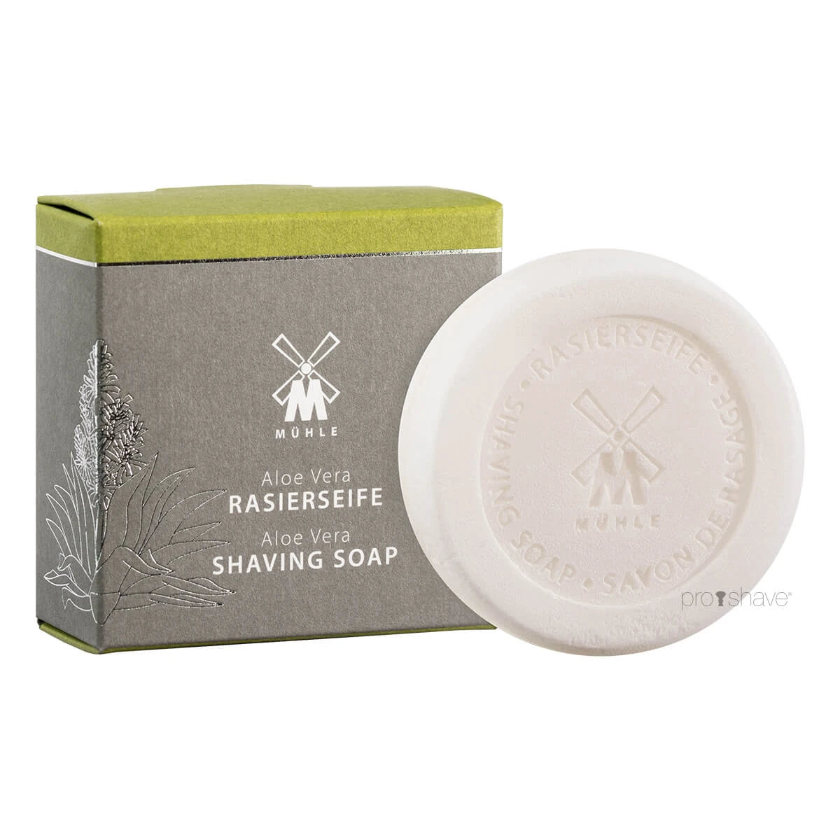 M? Hle Shaving Barbersæbe Aloe Vera 65 Gr