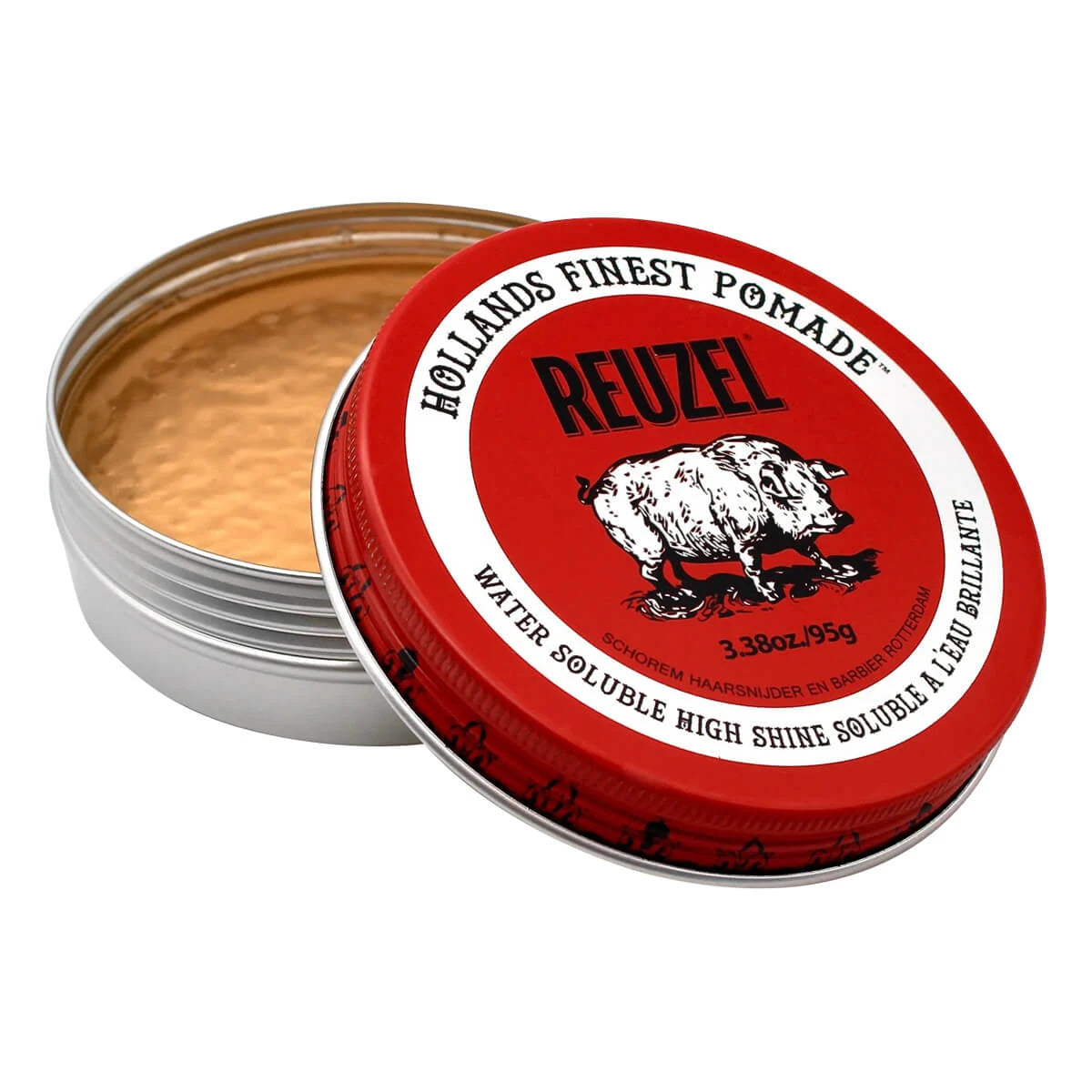 Reuzel Red Water Soluble Pomade   High Shine  95 G
