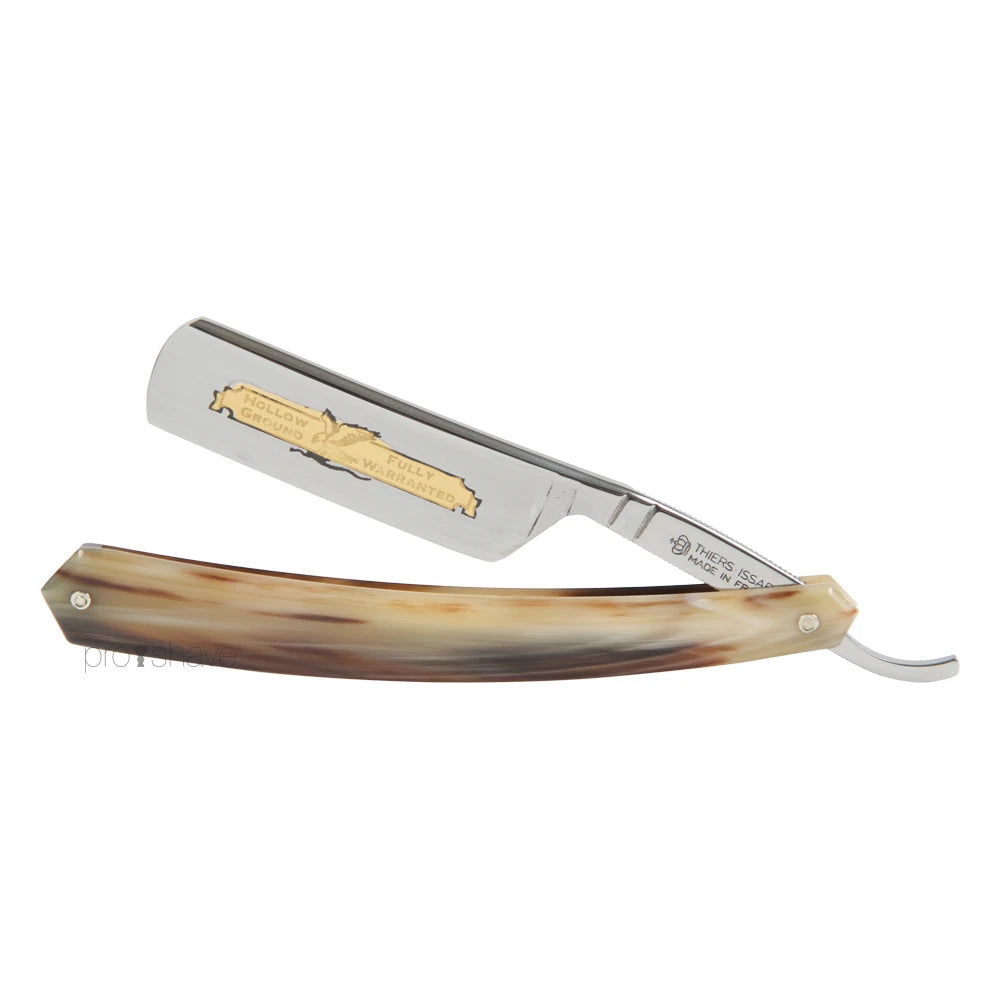 Thiers Issard Straight Razor  6 8 Round Nose  Lyst Horn