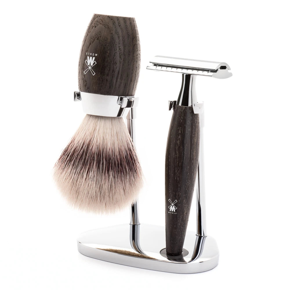 M? Hle Shaving Barbersæt Med De Skraber  Fibre Barberkost Og Holder  Kosmo  Moseeg