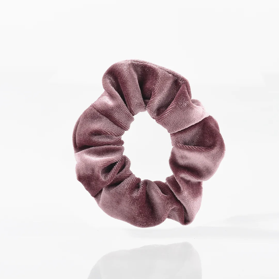 Velour Scrunchies   Rosa
