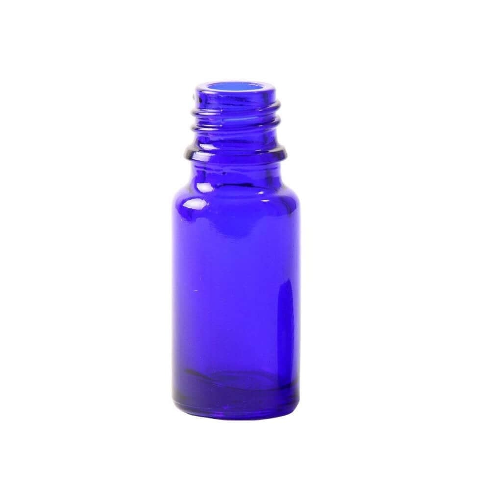 10 Ml  Blå Glasflaske   Din18