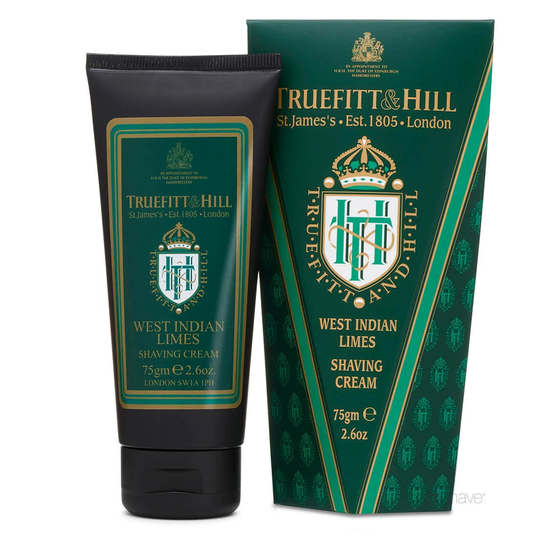 Truefitt   Hill Barbercreme  West Indian Limes  75 Gr