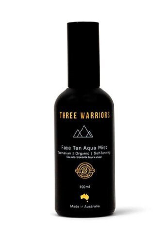 Three Warriors Face Tan Aqua Mist  100ml