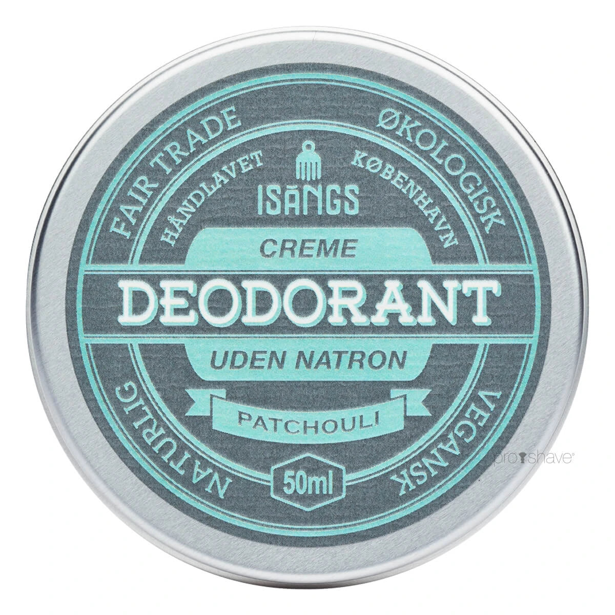 Isangs Creme Deodorant Uden Natron  Patchouli  50 Ml