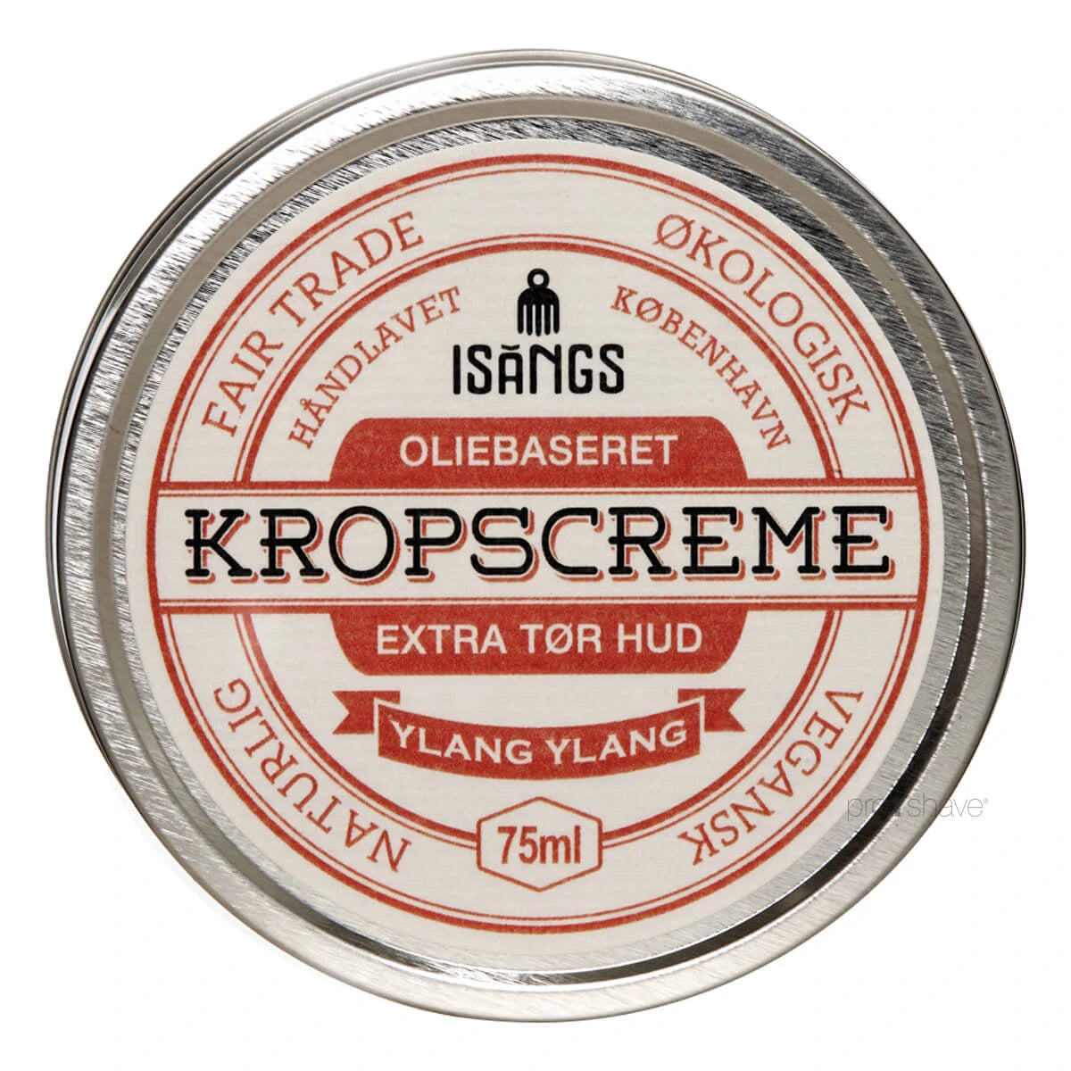 Isangs Kropscreme Til Ekstra Tør Hud  Ylang Ylang  75 Ml