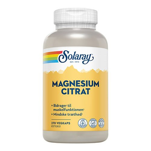 Solaray Magnesium Citrat 270 Kaps 2 For 399