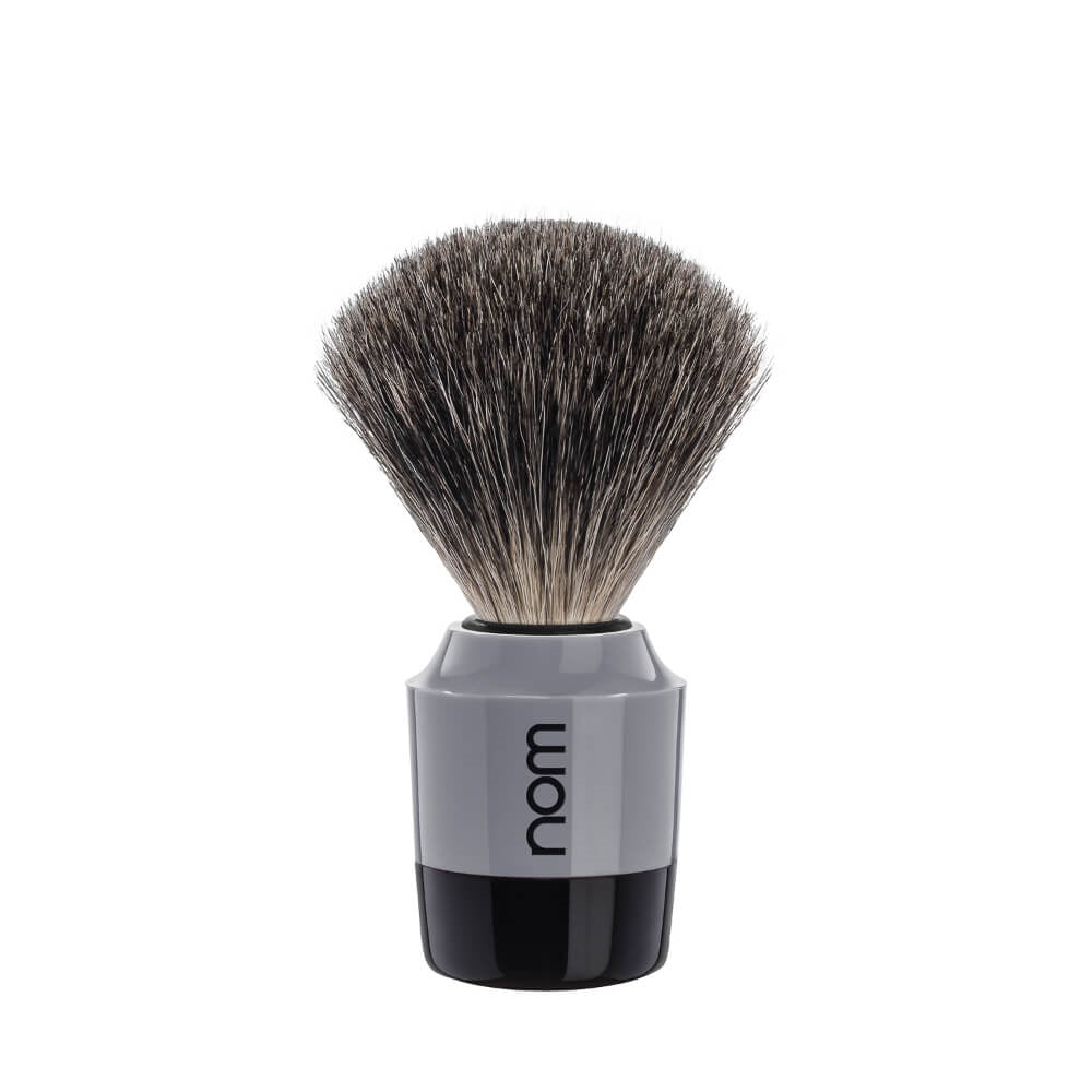 Nom Shaving Barberkost Marten Pure Badger Grey