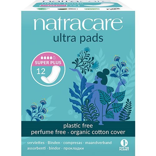 Natracare Bind Super Plus Indpakket Enkeltvis øko 12 Stk