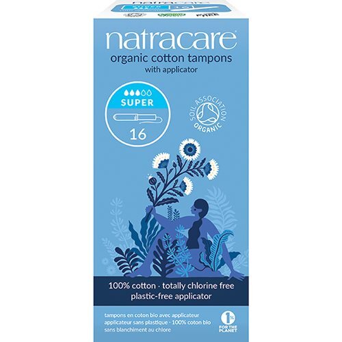 Natracare Tampon Super M Hylster øko 16stk