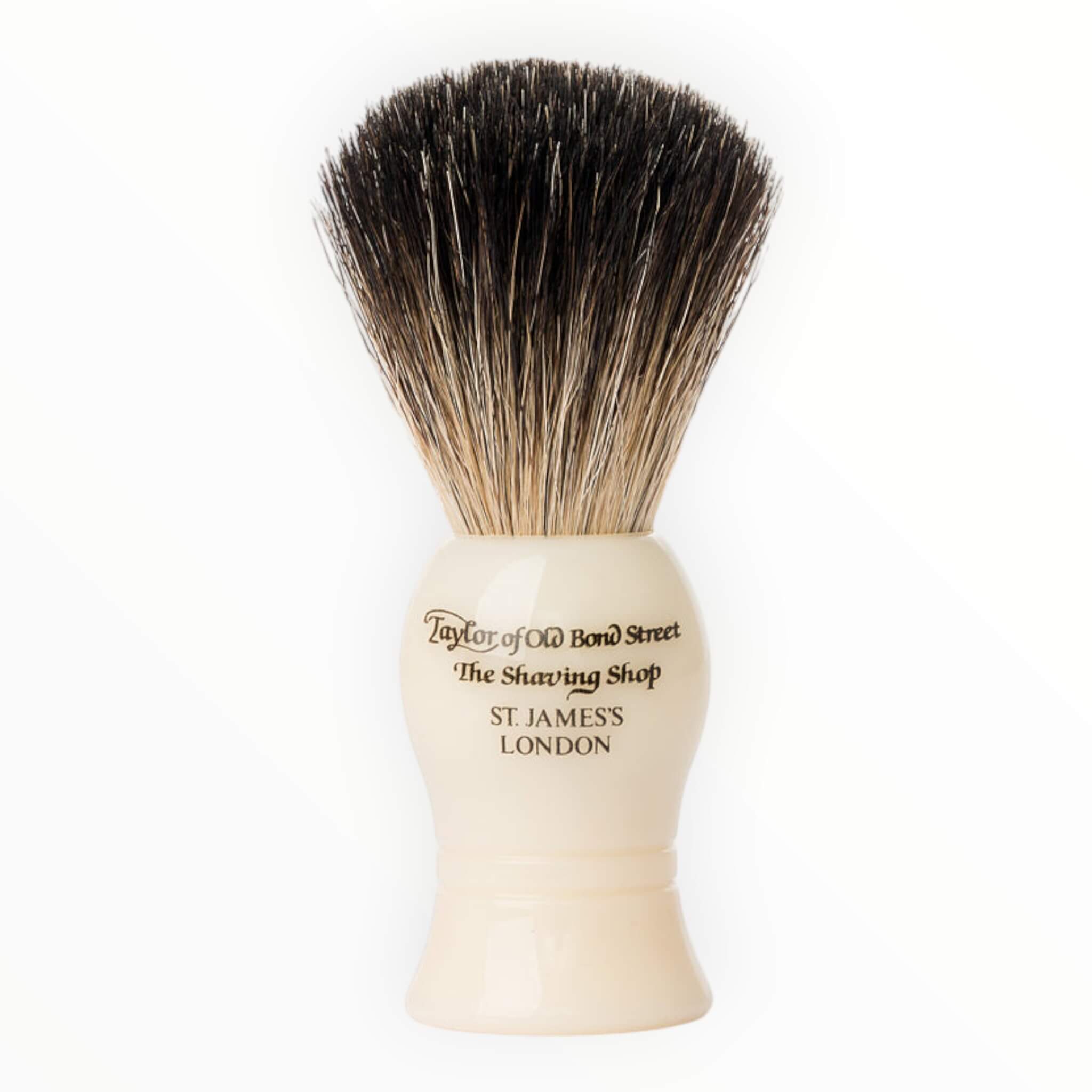 Taylor Of Old Bond Street Barberkost  Pure Badger  Starter  M  Ivory