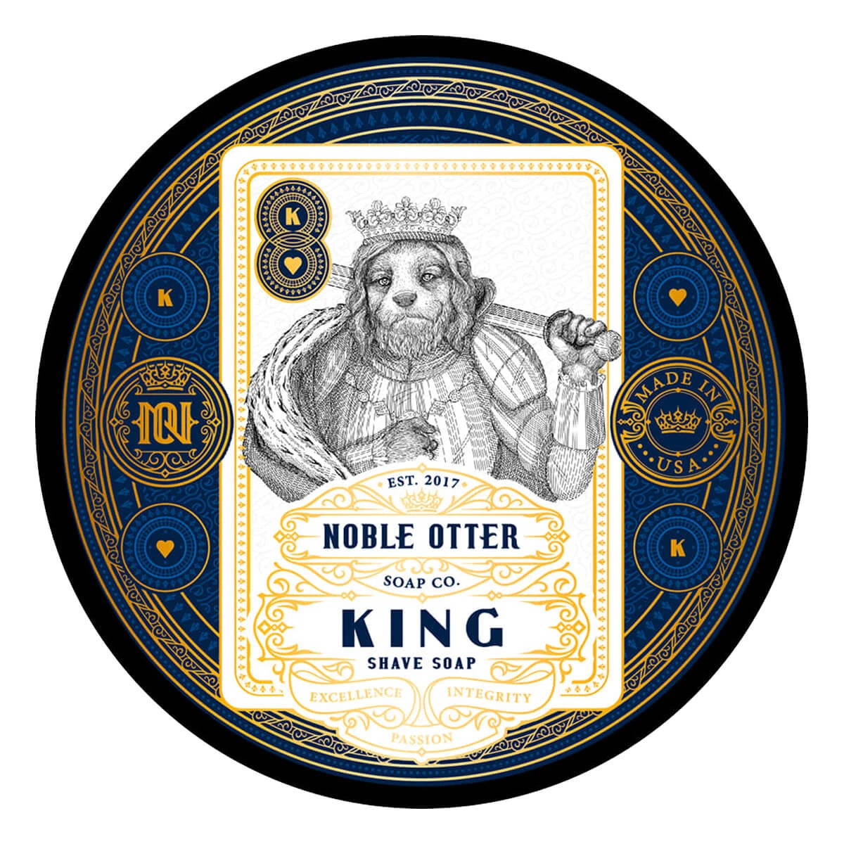 Noble Otter Barbersæbe  King  118 Ml