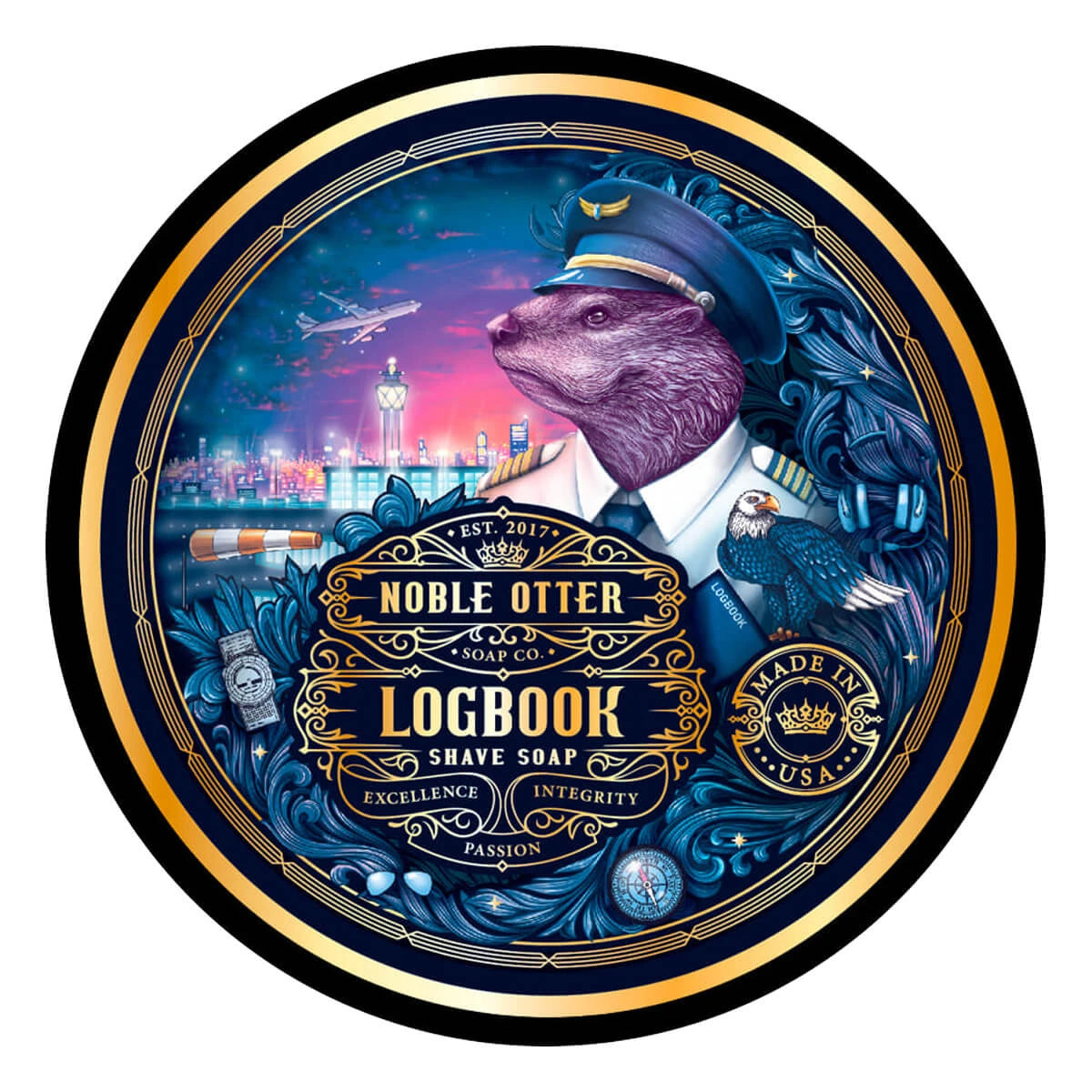 Noble Otter Barbersæbe  Logbook  118 Ml