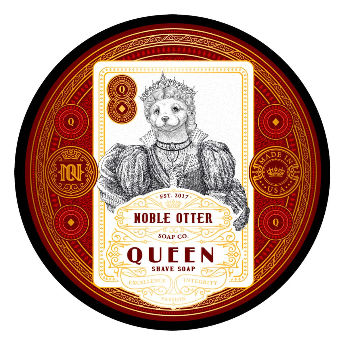 Noble Otter Barbersæbe  Queen  118 Ml
