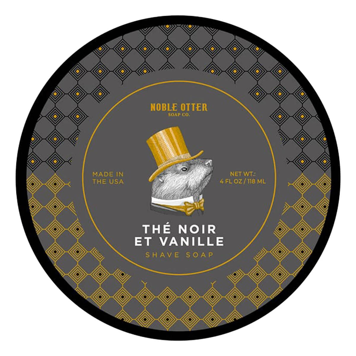 Noble Otter Barbersæbe  Th?  Noir Et Vanille  118 Ml