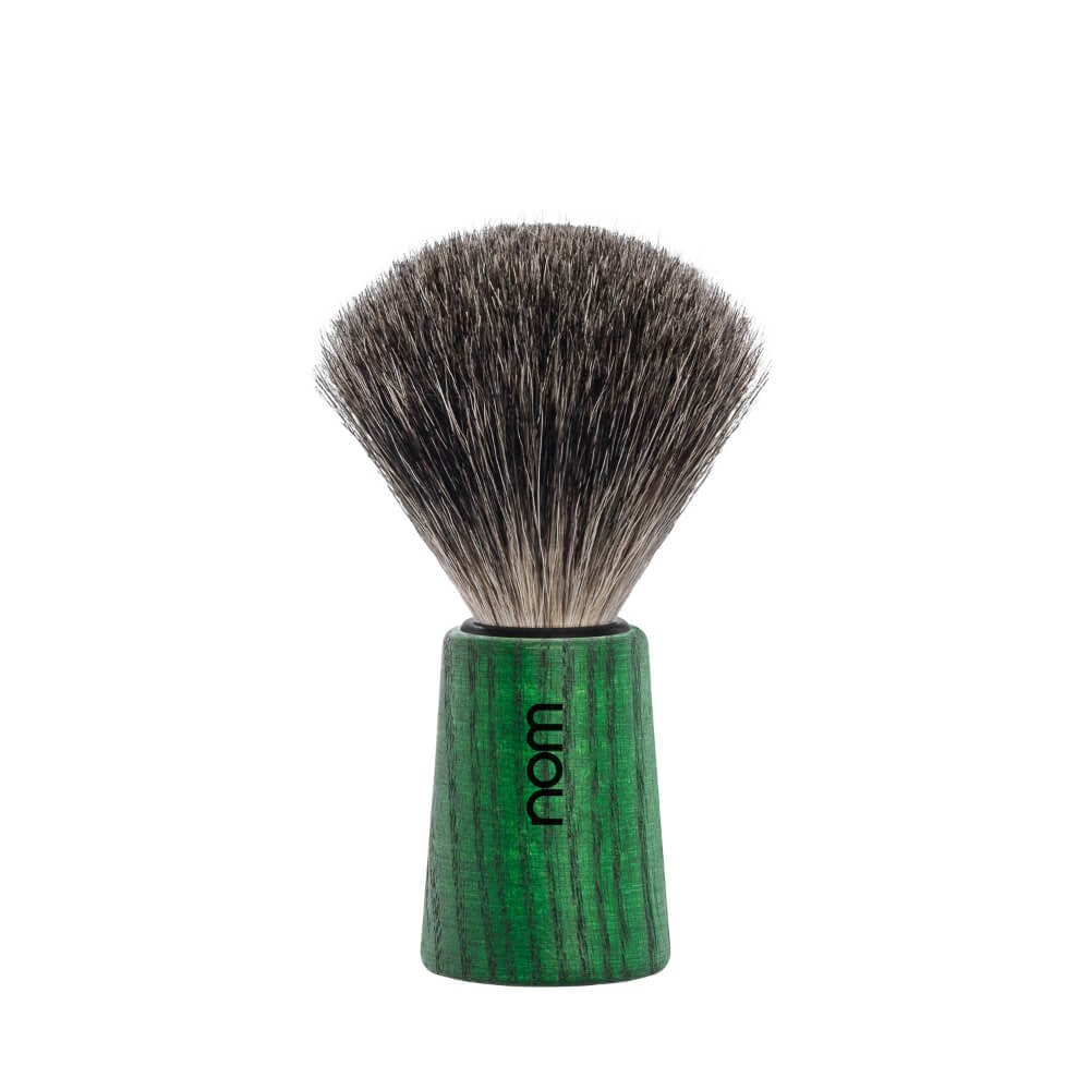 Nom Shaving Barberkost Theo Pure Badger Green Ash