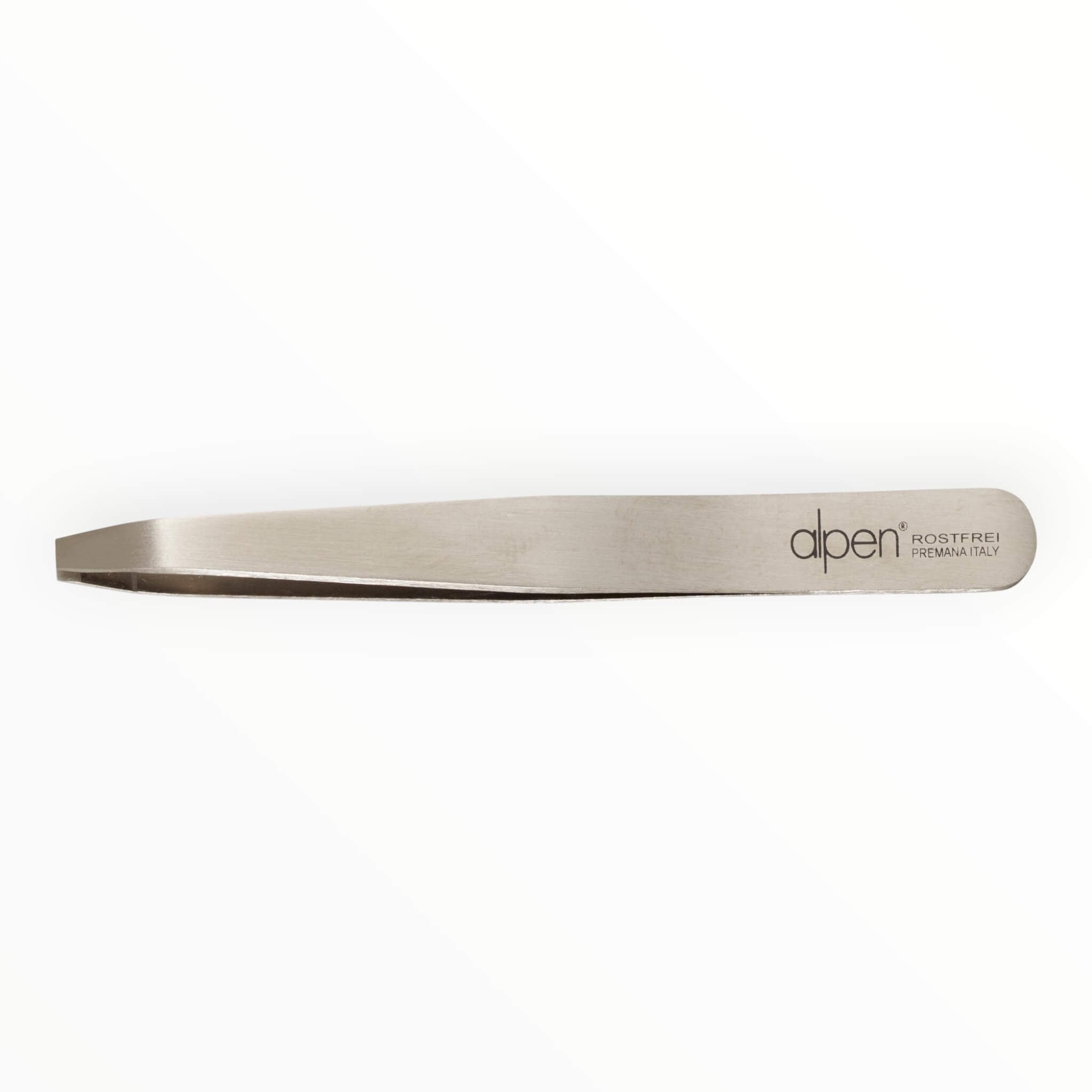 Alpen Pincet Lige Rustfrit Stål 10 Cm