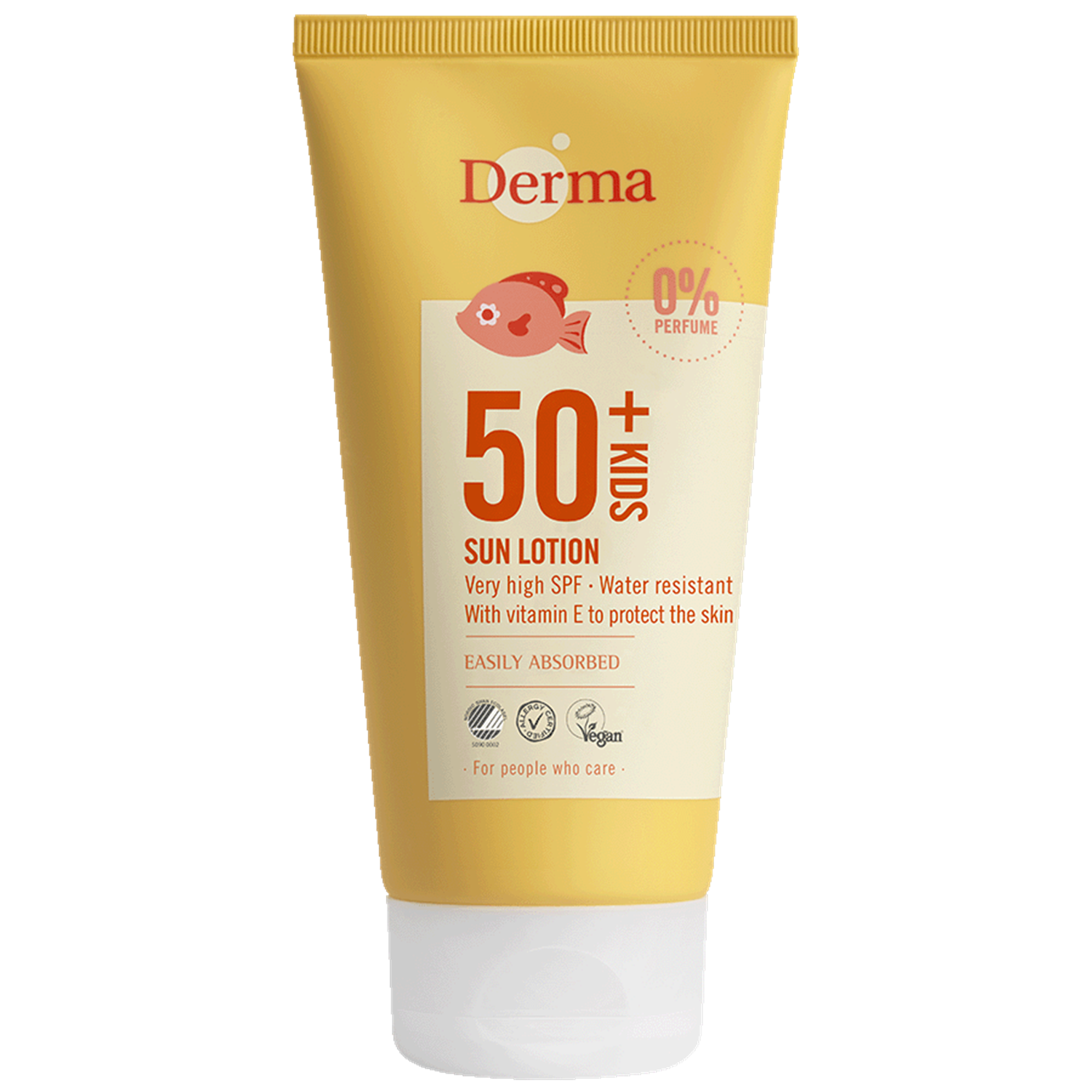Derma Kids Sun Lotion Spf50   150 Ml    Vandfast Solcreme