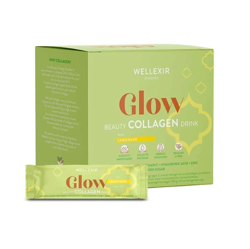 Wellexir Glow Beauty Drink Lemonade 30 Box