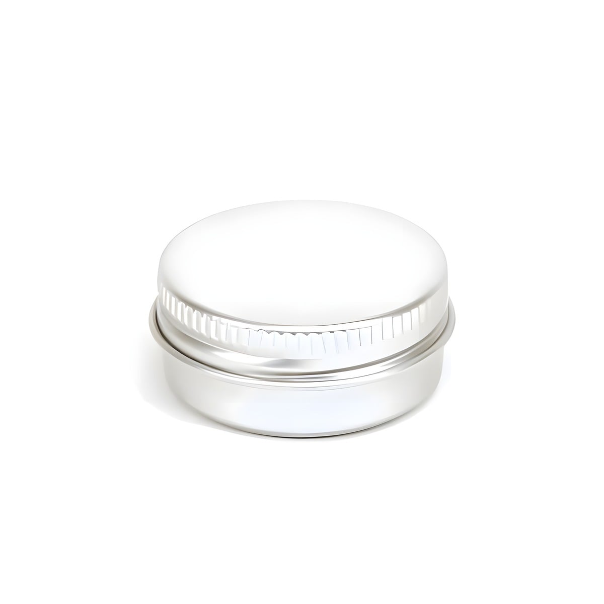 Aluminiumsbøtte 5 Ml Med Skumpude I Låg  Lakeret For Beskyttelse  Diameter 29 Mm  Højde 16 Mm   Hedenhus   Letvægtsdesign