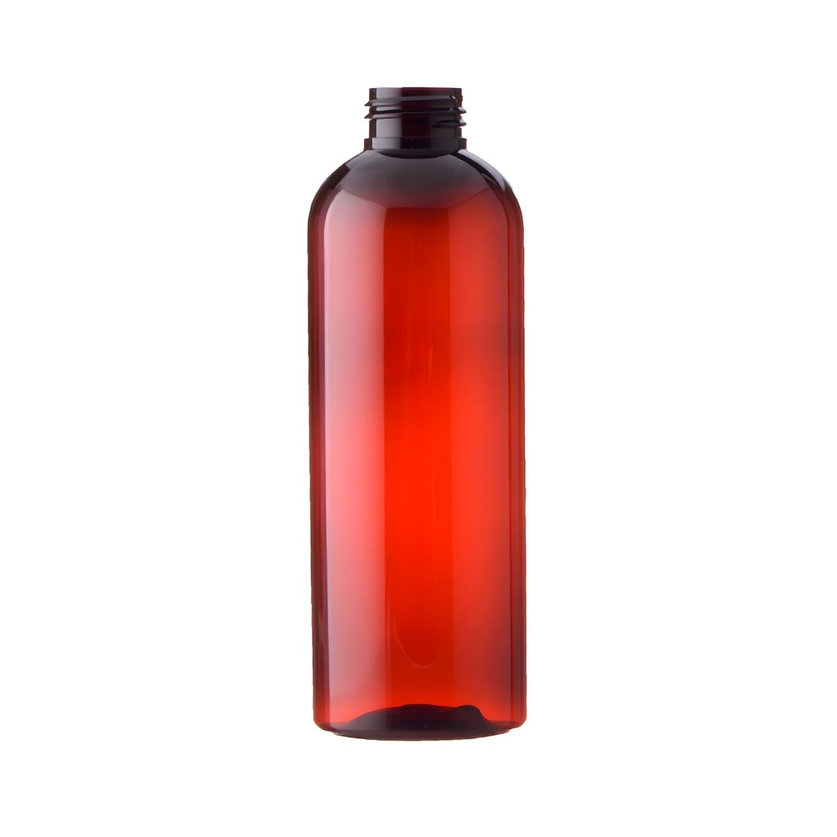 Plastflaske 250 Ml Brun Pet 24 410   Gennemsigtig  Giftfri  Genanvendelig   Hedenhus   Diameter 50 Mm  Højde 168 Mm