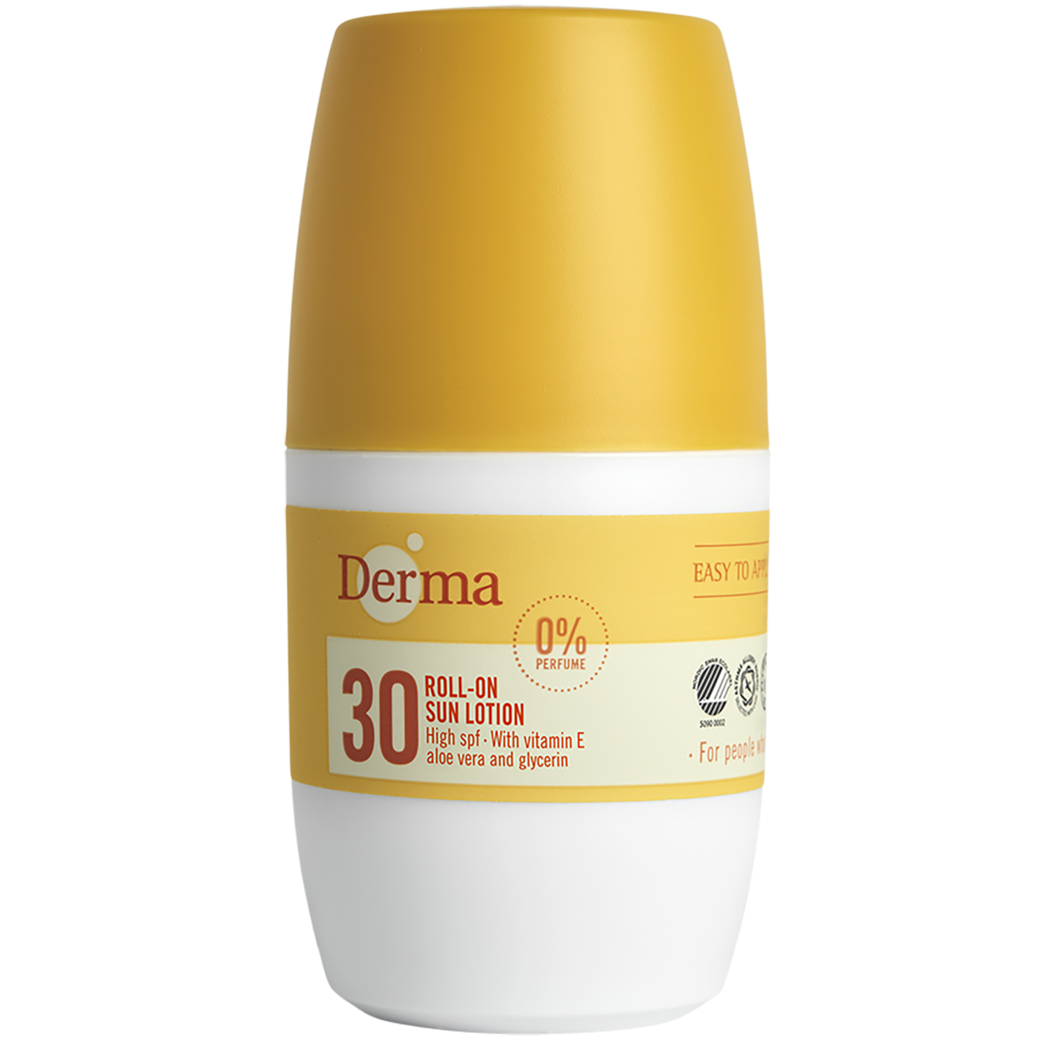 Derma Sollotion Roll On Spf30  50 Ml    Vandfast Solcreme